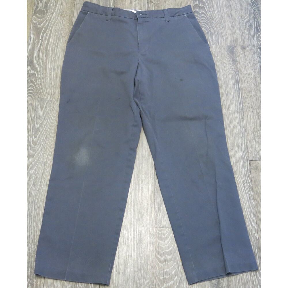 Cintas Work Uniform Pants Comfort Flex Size 33x28 Men Gray Mechanic Pockets